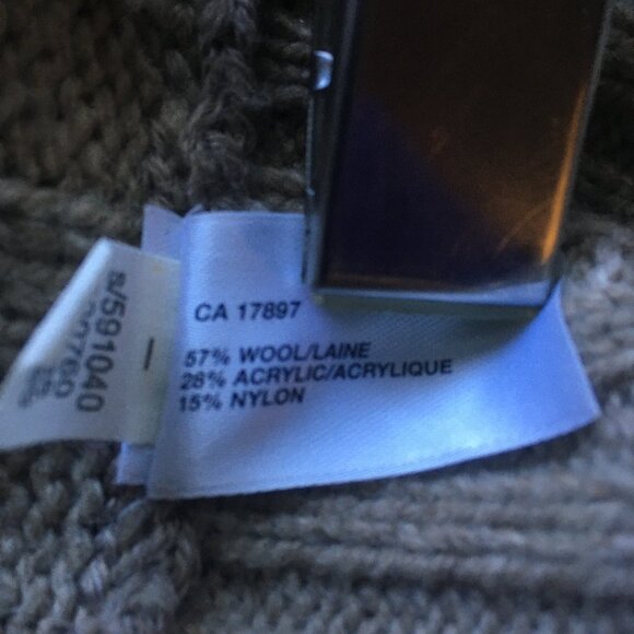 GAP 57% wool knitted waterfall sweater - Picture 9 of 10